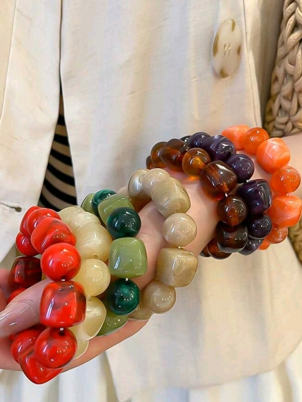 Chunky Beads Bracelet